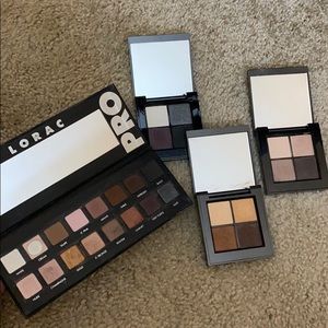 LORAC PRO Pallette + 3 Set of LORAC Quads 🥀